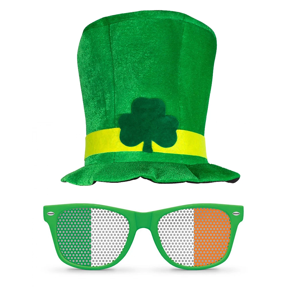 St Patrick/’s Day Leprechaun Top Hat Halloween Irish Costume Headbands for Women St Pattys Day Accessories St Patrick/’s Day Decorations Party Decoration