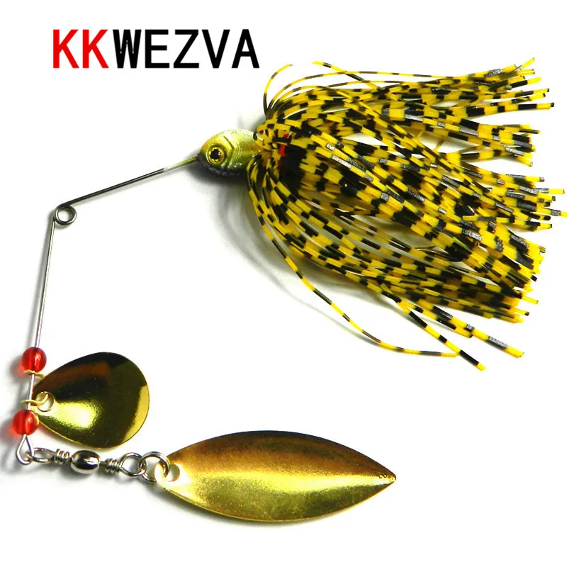KKWEZVA 1pc 15g freshwater fishing lure Beard hook bait buzz bait lure