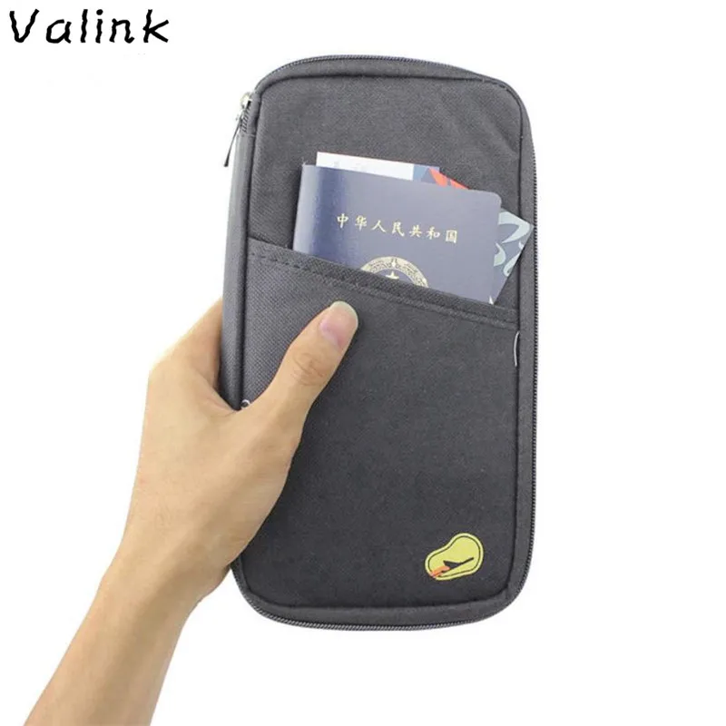 Travel Passport Cover Wallet Multifunction Bag Pouch Passport ID Credit