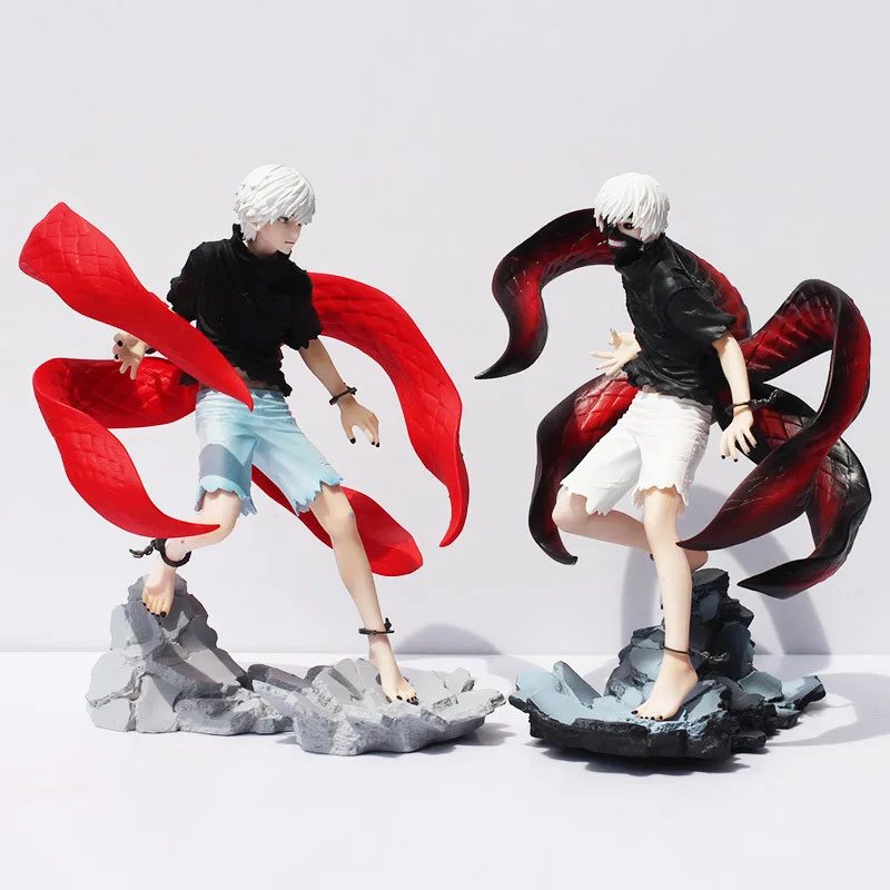 2 Style Tokyo Ghoul Kaneki Ken Awakened Ver. PVC Action Figure Collectible Model Doll Toy 22CM