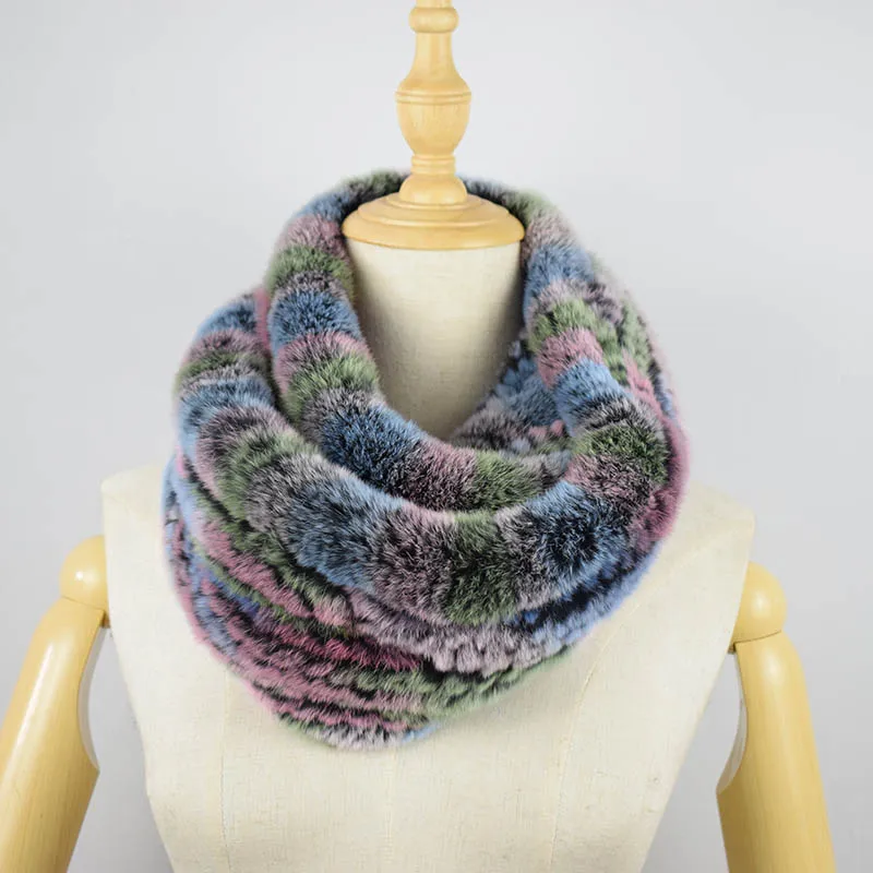 rex rabbit fur scarf 9