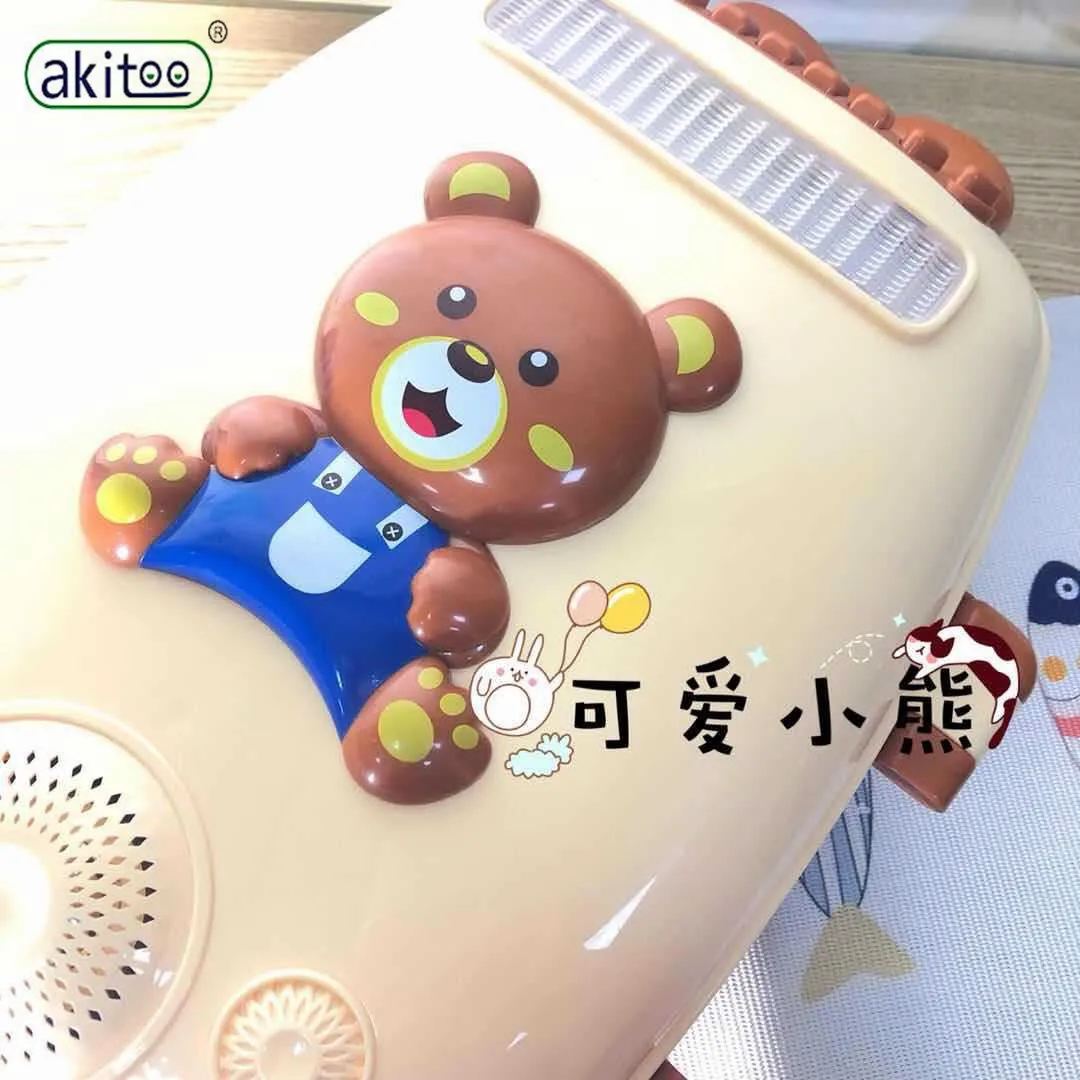 akitoo Trolley microphone microphone karaoke singing music children's educational toys smart connection mobile phone