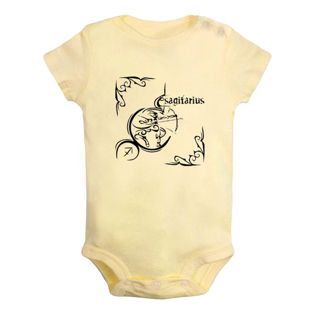 Constellation Taurus Virgo Sagittarius Pisces Leo Tribal Tattoo Design Newborn Baby Outfits Jumpsuit Infant Bodysuit Clothes Aliexpress