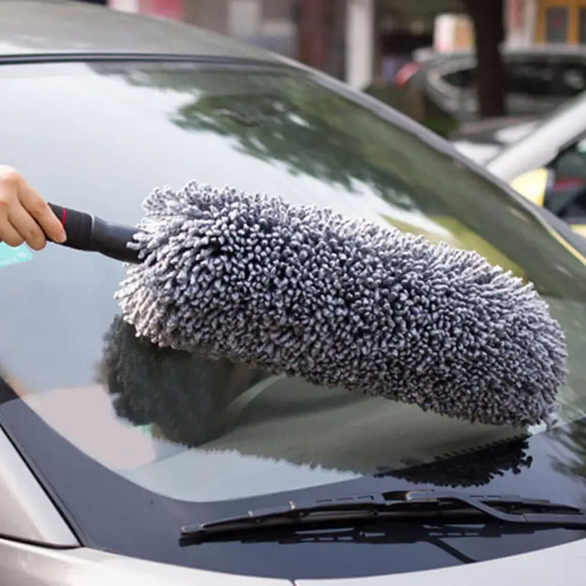 

Car Microfiber Duster Cleaning Cloth car Care Clean Brush Dusting Tool Microfibre Wax Polishing Detailing Towels Washing Cloths