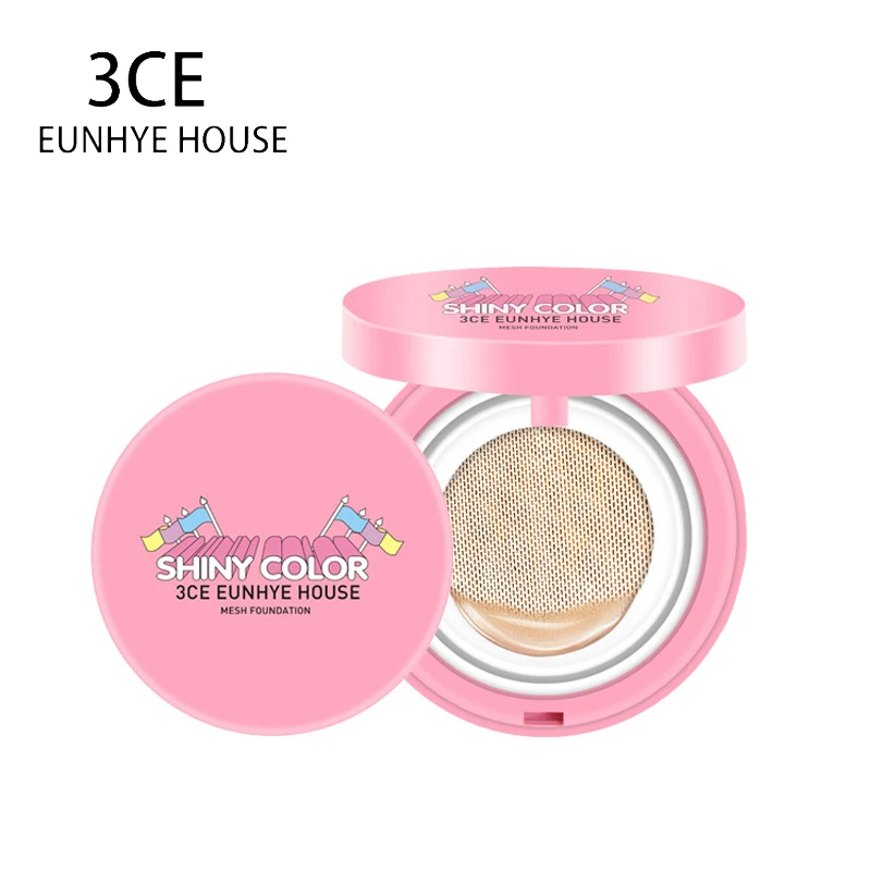 

3CE Eunhye House Brand Makeup base 2 color Face powder Foundation Natural Cream Air Cushion Cream Brighten Whitening