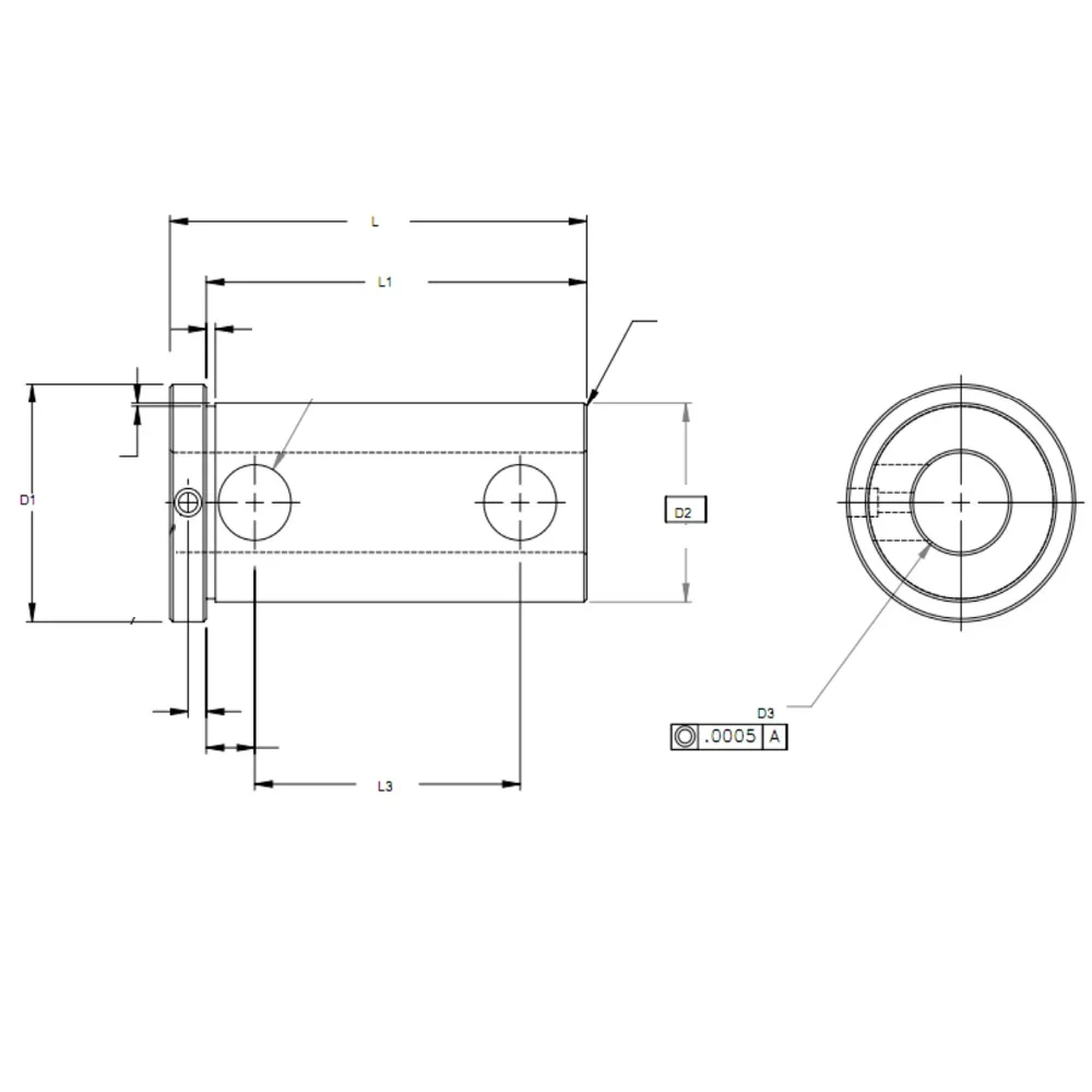 CNC Lathe Haas Sleeve 