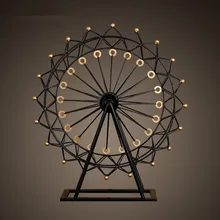 Европейский бытовой гостиной Ретро кованого железа колесо обозрения модель украшения идеи свадебный подарок Jewelry подарки