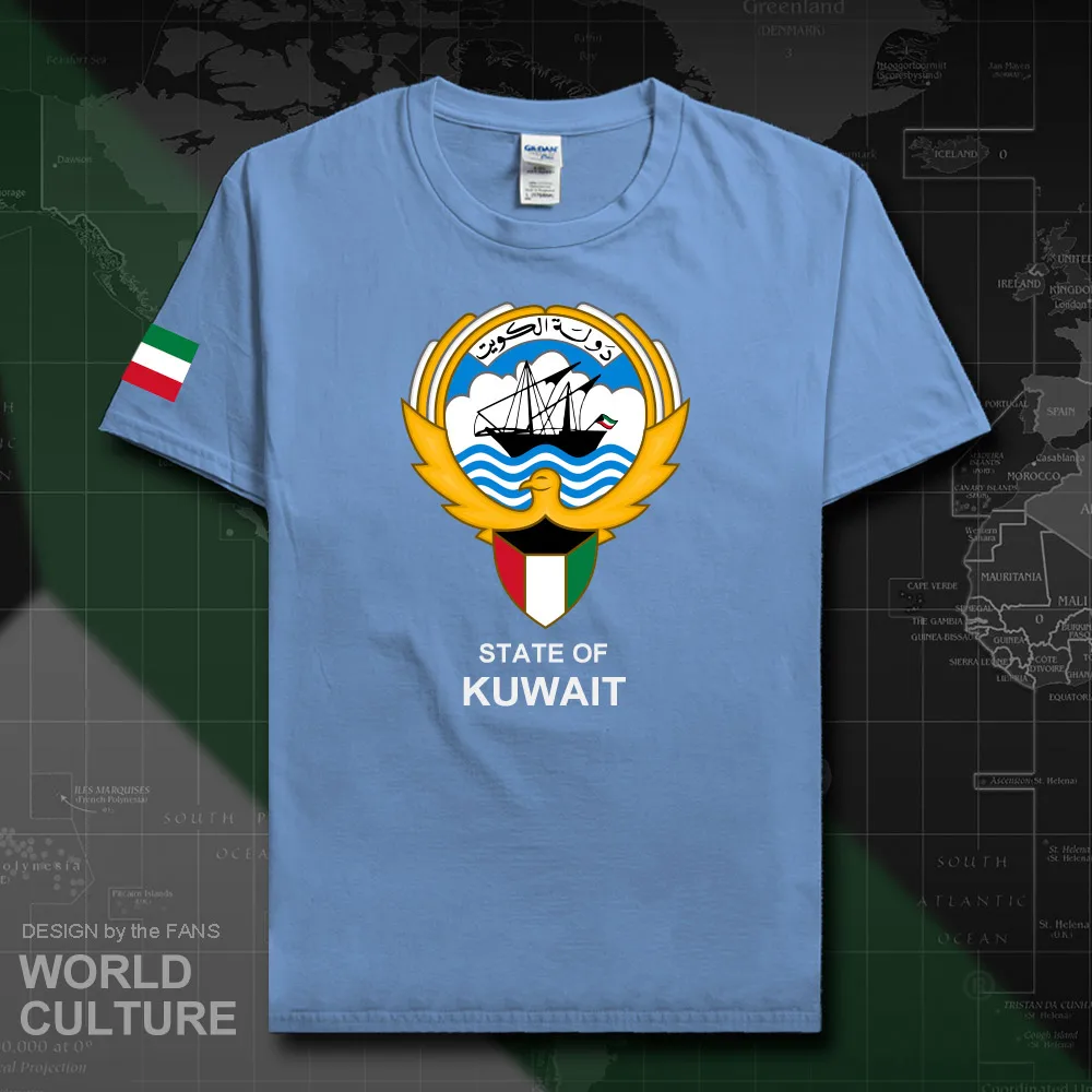 Kuwait Kuwaiti men t shirt fashion 2018 jerseys nation team 100 cotton