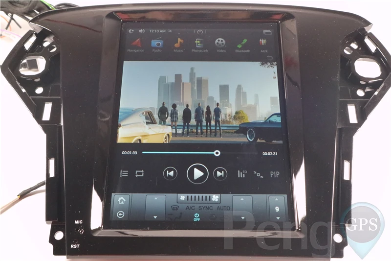 Flash Deal Tesla Style 10.4 Inch IPS Android Car Radio DVD Player GPS Navigation for Ford Mondeo/Fusion 2007-2012 Supports Seat Heating 4