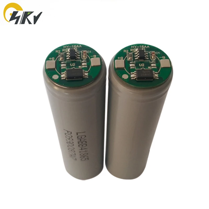 

3.7V 18650 1S PCB for 18650 Li-ion battery PCM cylindrical protection circuit board 3A max current