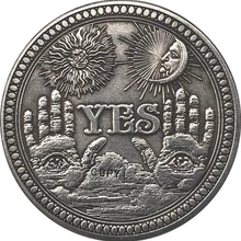 Hobo níquel dólar Morgan de EUA copia de moneda tipo 137