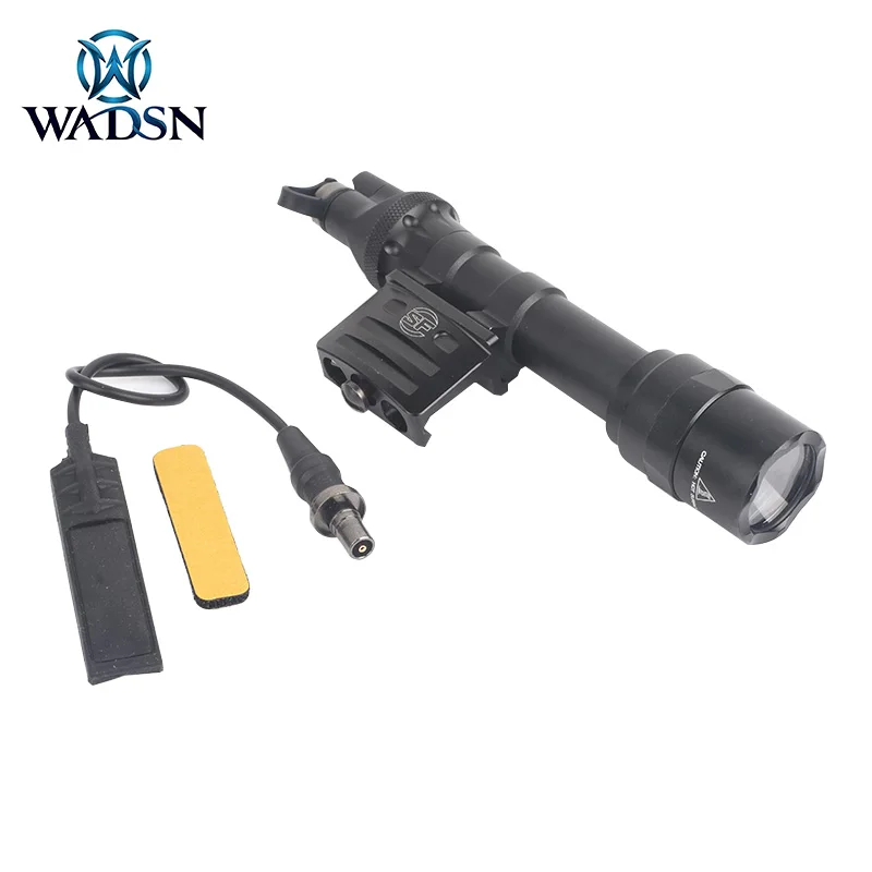 Airsoft безошибочный Taschenlampe M612 ультра Waffe Licht супер Хелле 350 LM Licht светодиодный версия Jagd лампе WEX444 - Цвет: Черный