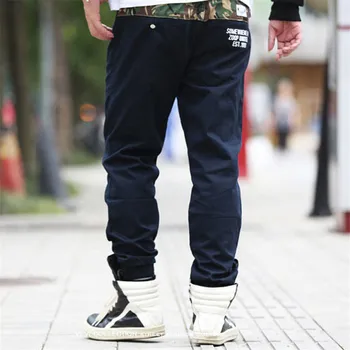 

plus size big 6XL 7XL 8XL men cargo pants high street pocket summer Harem pants sports casual Stretch khaki pencil pants cool