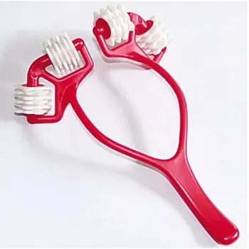 

24 Feathers Stereo Chest Massage Roller Home Use Woman Landscaping Dress Breast Instrument