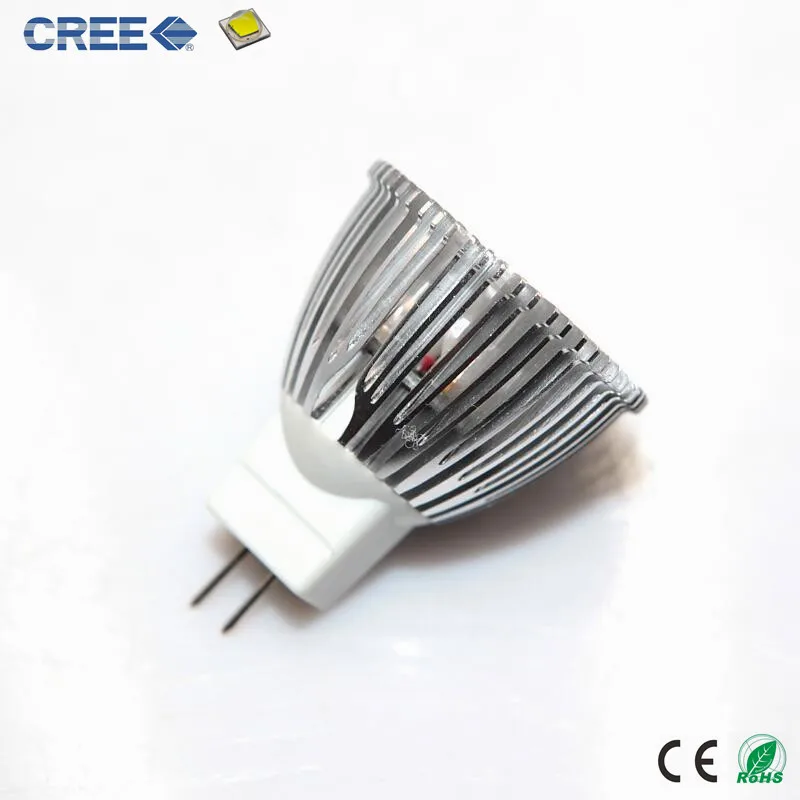 Суперъяркие светодиодсветодиодный точечные светильники MR11 GU4 3 Вт 3x1 450 Лм CREE с