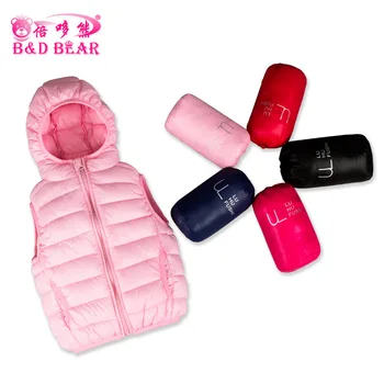 

Autumn 2016 New Candy Color Thin Cotton Spot Cuhk Children's vest