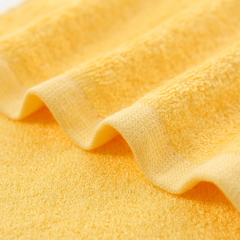 1 Piece Bamboo Fiber Fabric Solid Color Face Towel Absorbent Soft Hand Face Towel 25*25cm Spring Autumn Towel for Children 4