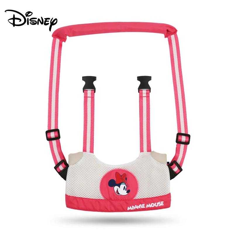 Disney Микки мультфильм ремни для детей Минни шлейка для малышей младенец анти-потерянный пояс мальчик девочка первые ремни безопасности для прогулок поводки