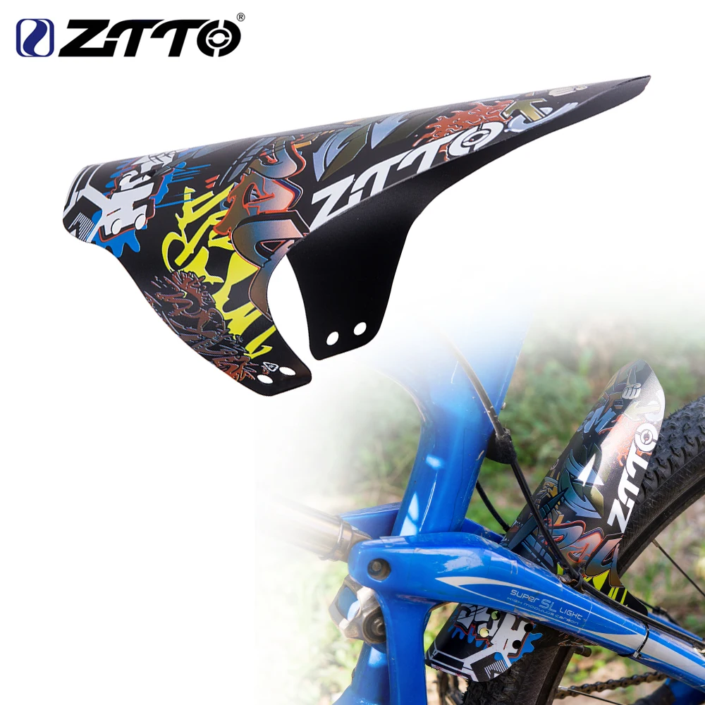 ZTTO горный велосипед крыло MTB велосипеда спереди и сзади крыло AM эндуро DH Велоспорт 26 27,5 29 легко собрать легкий велосипед крыло