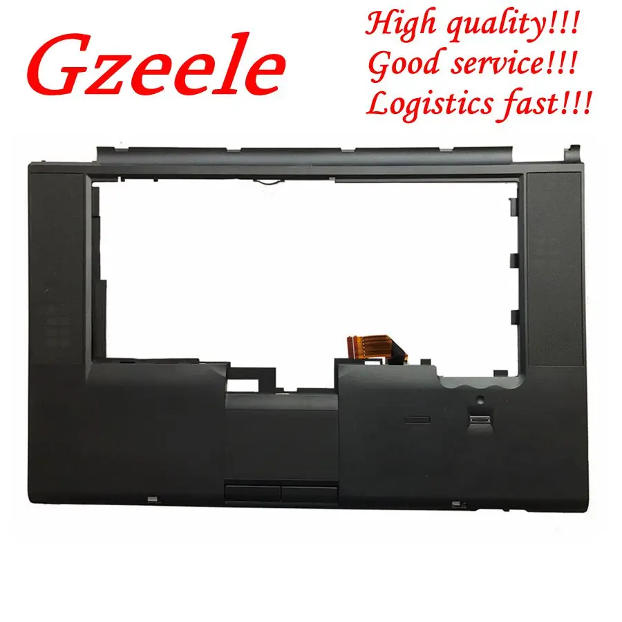 

GZEELE new Palmrest Touchpad Fingerprint 60Y5504 For Lenovo for Thinkpad T510 T510I W510 keyboard bezel upper case cover black