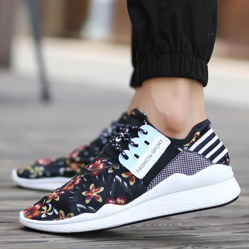 floral sneakers mens