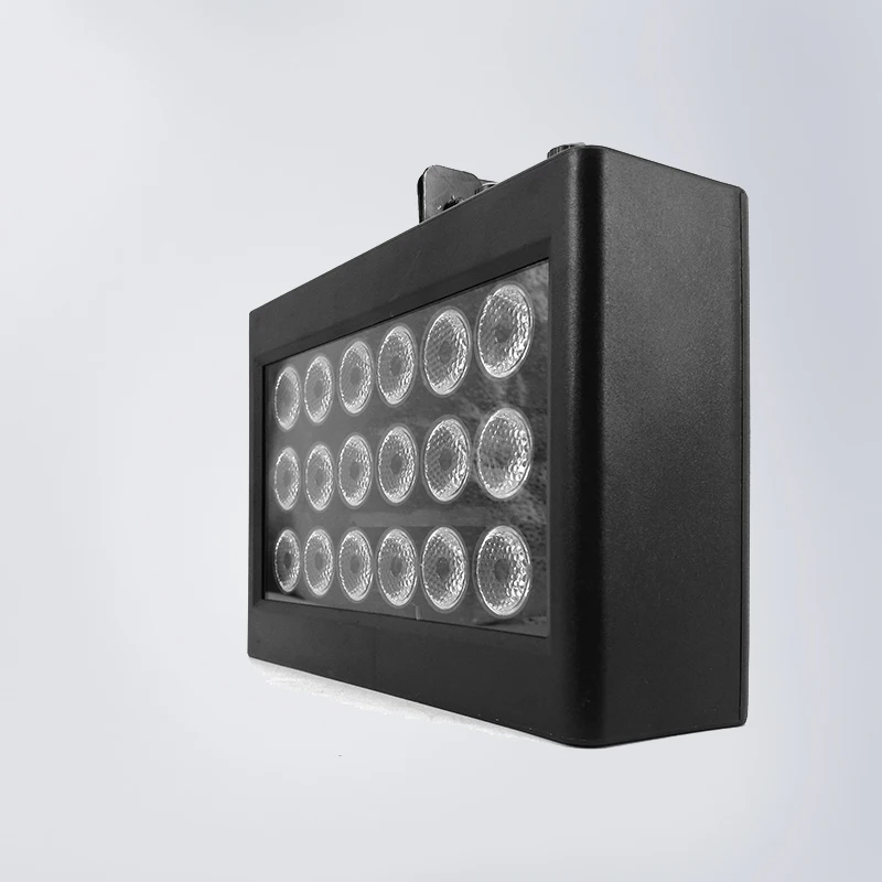

LED Par 18 Strobe Light Led Strobe Light For Nightclub Atmosphere Of DJ Disco Dancing Floor Flash Light Black Color Shell