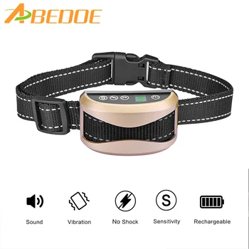 

Electric Dog Training Collar Pet Remote Control Waterproof Rechargeable with LCD Display for All Size Bark-stop Collars