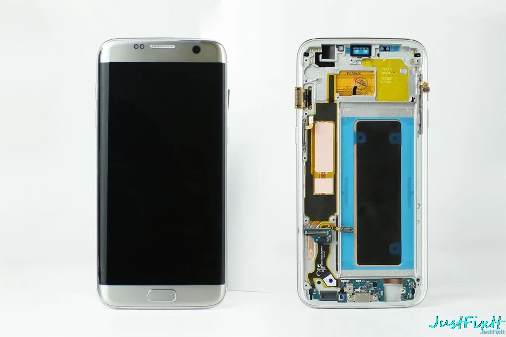 Супер AMOLED для samsung S7 Edge G935F G935fd горящий в тени ЖК-дисплей сенсорный экран дигитайзер с рамкой 5,5''
