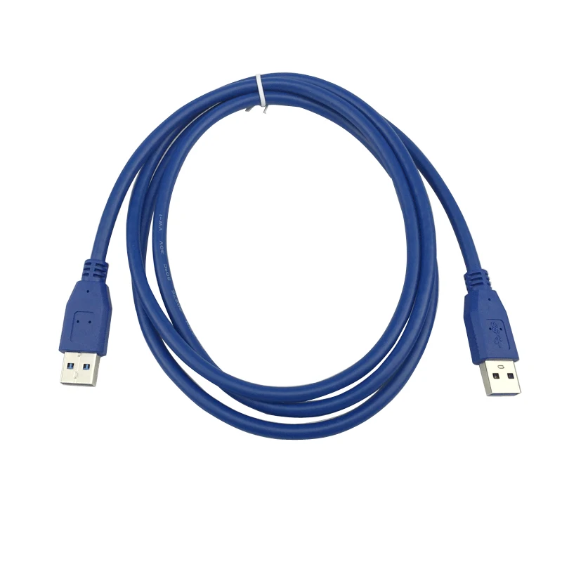 

USB 3.0 Cable Male to Male 1.5M High Speed Date Link Cable USB Wire for PC Laptop Hard Disk