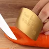 1PC Stainless Steel Finger Guard Finger Safe Protector Knife Cutting Vegetables Finger Protection Tool Creative Kitchen Gadget ► Photo 2/6