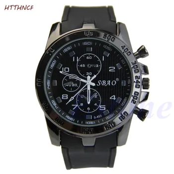 

HTTHNCF Stainless Steel Luxury Sport Analog Quartz Men Fashion Wrist Watch