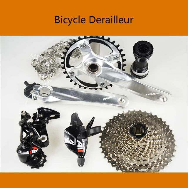 Cheap bicycles Groupset Group Set 1X11 speed 11 speed bicycle parts mtb group set mountainbike groupset 34T 36T LTWOO