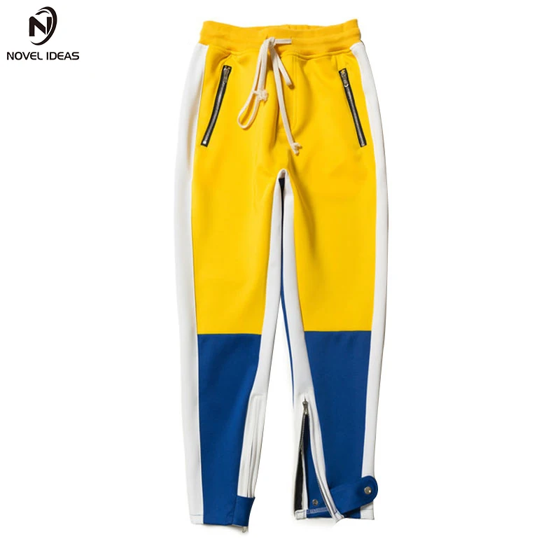men's color block sweatpants
