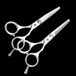 Новый профессиональный Нержавеющая сталь филировочные ножницы Регулярный Ножницы для волос парикмахерских инструментов HB88