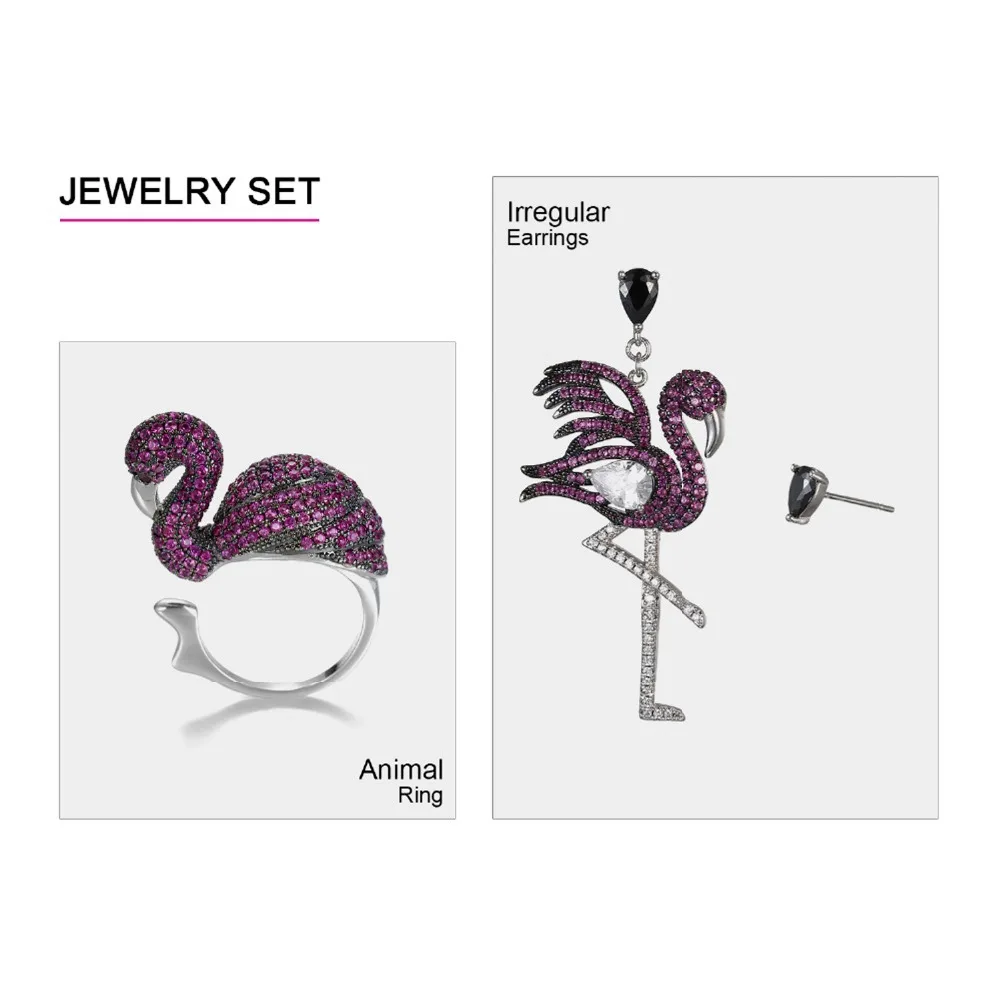Emanco-Adjustable-Animal-Birds-Open-Ring-Romantic-Purple-Stone-Flamingo-Ring-gifts-for-women-New-Arrival (3)