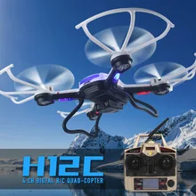 JJRC H12C RC helicopter Drone with 5.0MP Camera 2.4G 4CH Headless Mode One Key Auto Return RC Quadcopter toys VS MJX X101