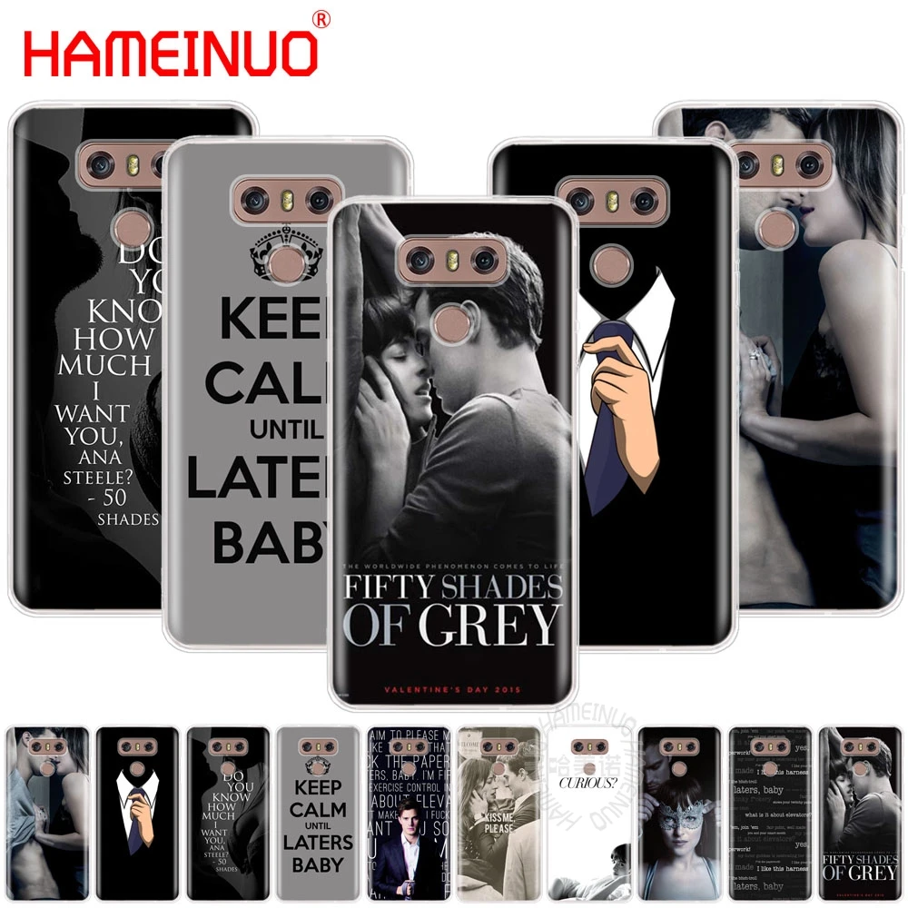 HAMEINUO 50 оттенков серого цвета детский чехол для телефона LG G6 G5 K10 M250N M250 2017 2016|50 shades of