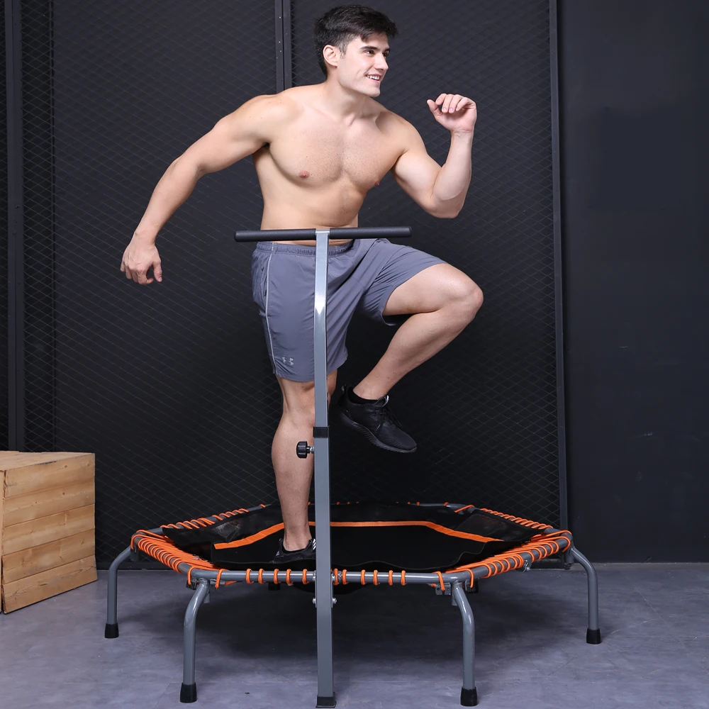 

Hexagonal Trampoline with Bungee Cord suspension