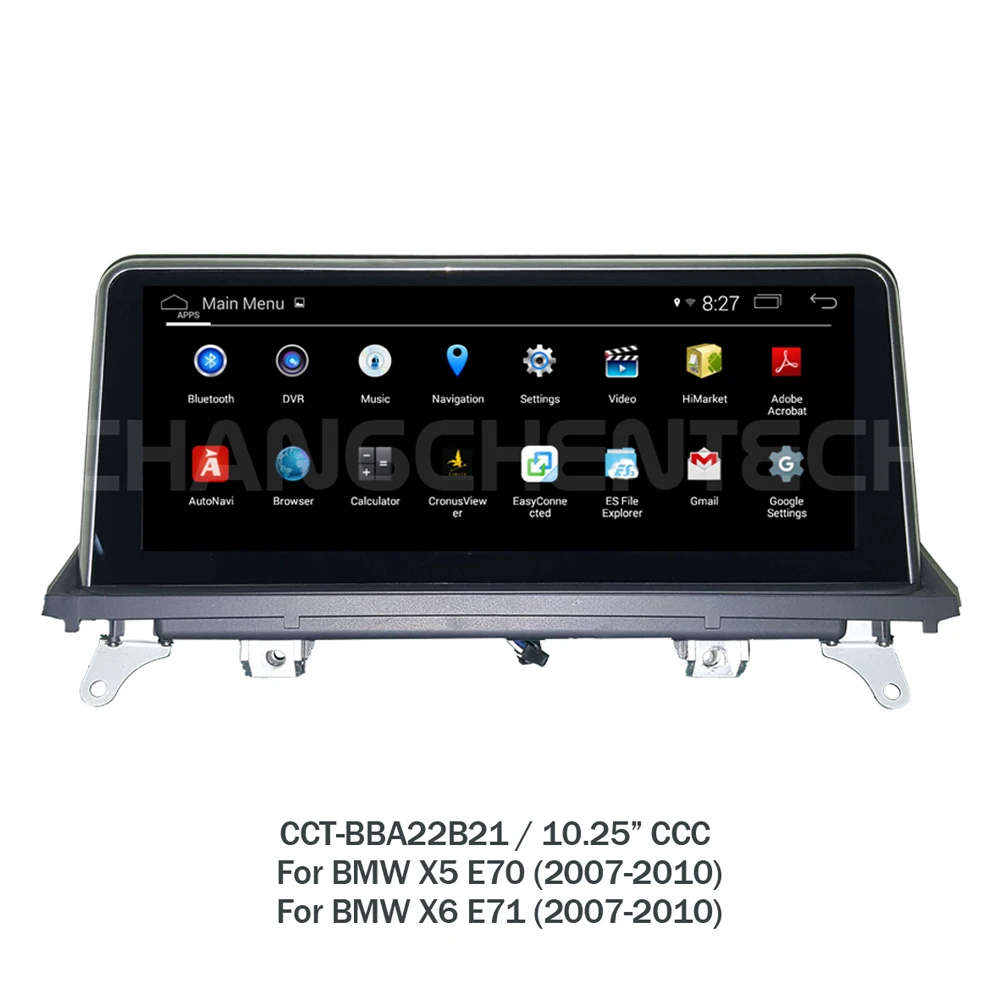10 25 android car GPS font b multimedia b font stereo touch screen for BMW X5