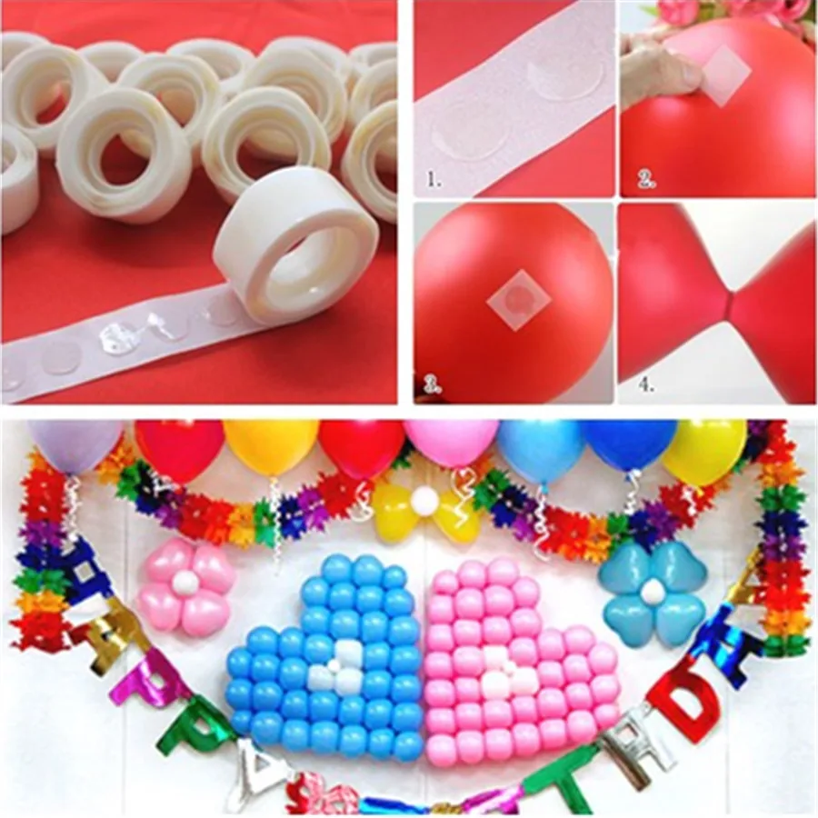 Buy Hot Selling 100Pcs/Lot Removable Balloon Glue
