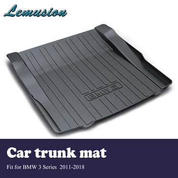 

1Set Car Cargo rear trunk mat For BMW 3 Series F30 F31 F34 2011-2018 Boot Liner Tray Anti Slip and Waterproof Mat accessories