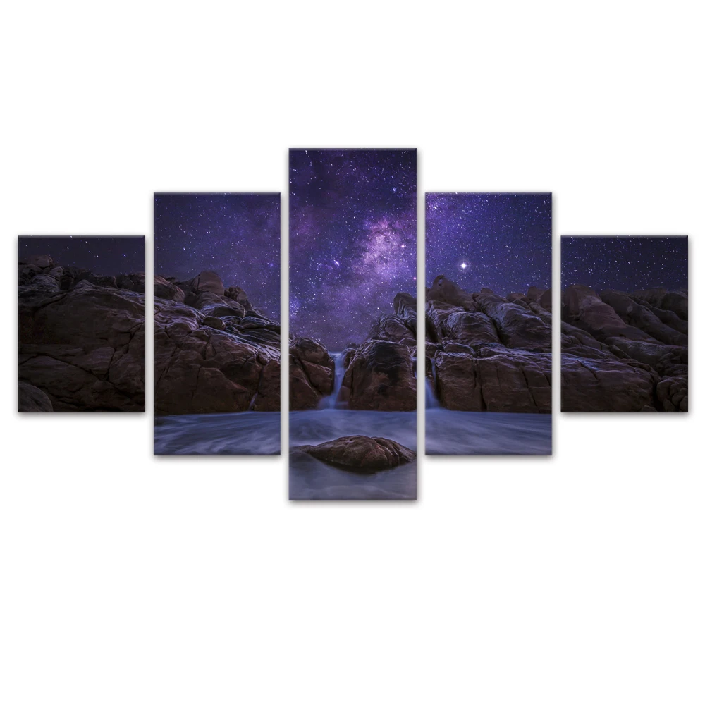 5 шт. декоративная картина на холсте камень и море|wall art|the paintingscanvas painting |