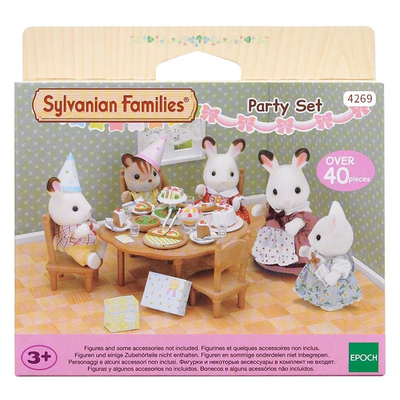 Sylvanian Families кукольный домик мебель сцены аксессуары набор для вечеринки без фигуры#4269