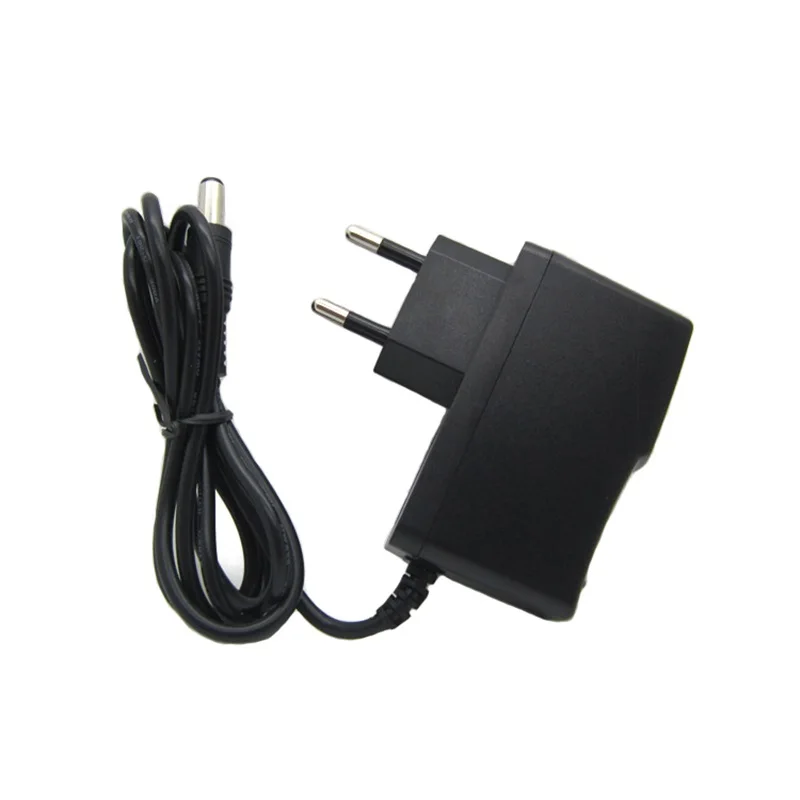 AC DC power adapter 12V 1A 1000MA 12W Converter Adapter Charger DC5.5*2.1mm Plastic case LED driver wall-mounted with EU plug