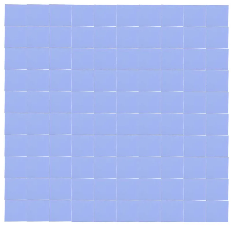 

100Pcs 10x10x1mm Mini Silicon Thermal Pad Heatsink Conductive Insulation Paste