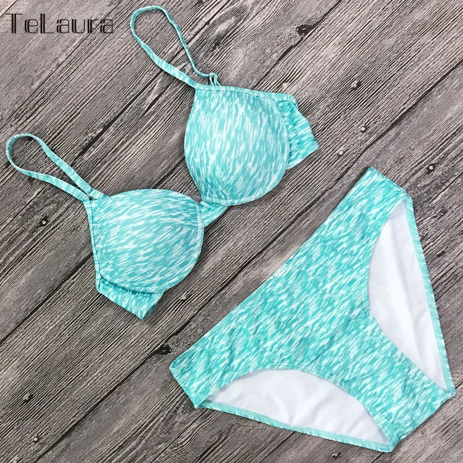 2018 New Sexy Bikini Women Swimwear Push Up Swimsuit Bathing Suit Plus Size Swimwear Biquinis Summer Beach Wear Swim Suit Female -