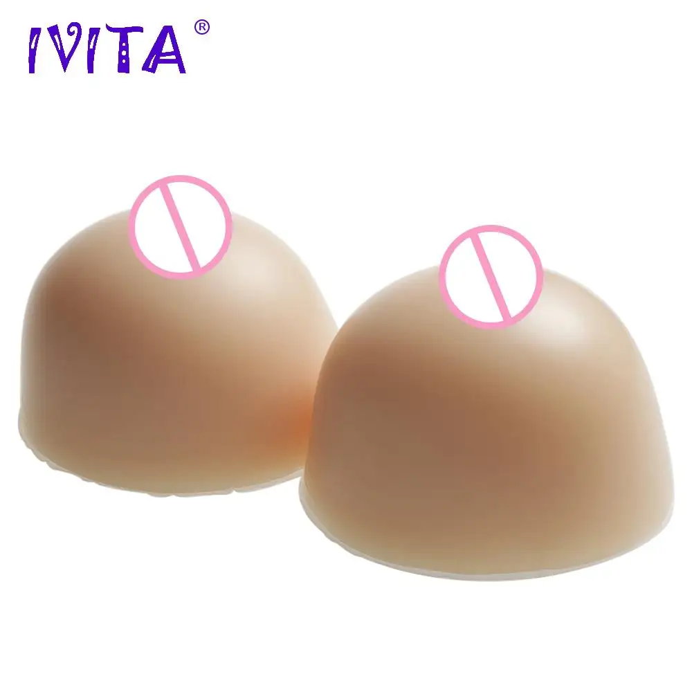 

IVITA 5000g Huge Realistic Silicone Breast Forms False Breasts Fake Boobs For Sexy Crossdresser Drag Queen Shemale Enhancer