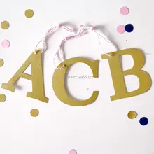 Пользовательские монограмма блеск подарок теги, инициалы золото подарок теги, алфавит свадебные сувениры, Декор, детских душ пользу метки