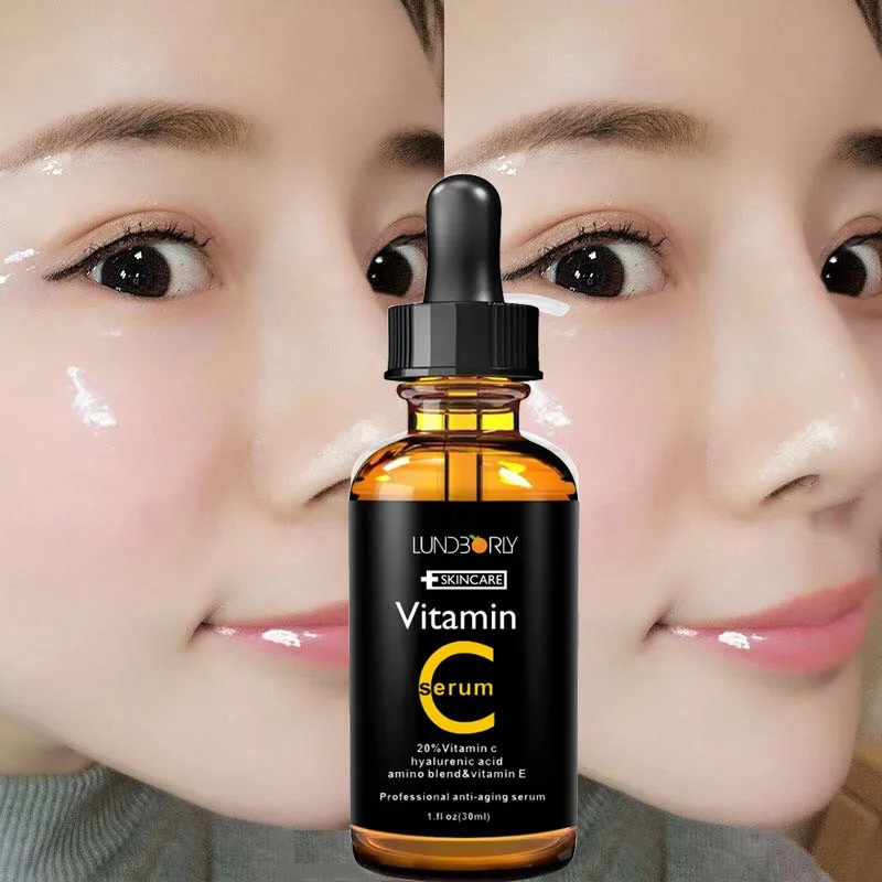 Hot 30ml Vitamin C Face Serum Anti-age Moisturizer Advanced Formula Hyaluronic Acid Reduces lines for orbital area Hot 30ml Vitamin C Face Serum Anti-age Moisturizer Advanced Formula Hyaluronic Acid Reduces lines for orbital area