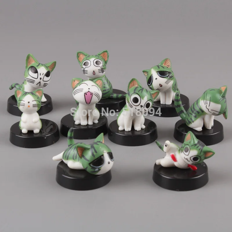 

Free Shipping Anime Cartoon Chi's Sweet Home PVC Action Figures Toys Dolls 9pcs/set Christmas Gifts Child Toys CHFG003